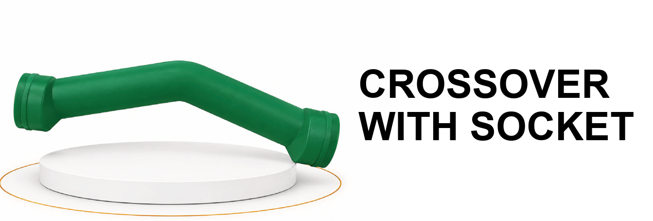 كوع جمل بجلبة SOCKET WITH CROSSOVER